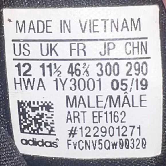 Adidas Parley x AlphaBoost 'Core Black' Sneakers EF1162 Men's 12 - Picture 10 of 11